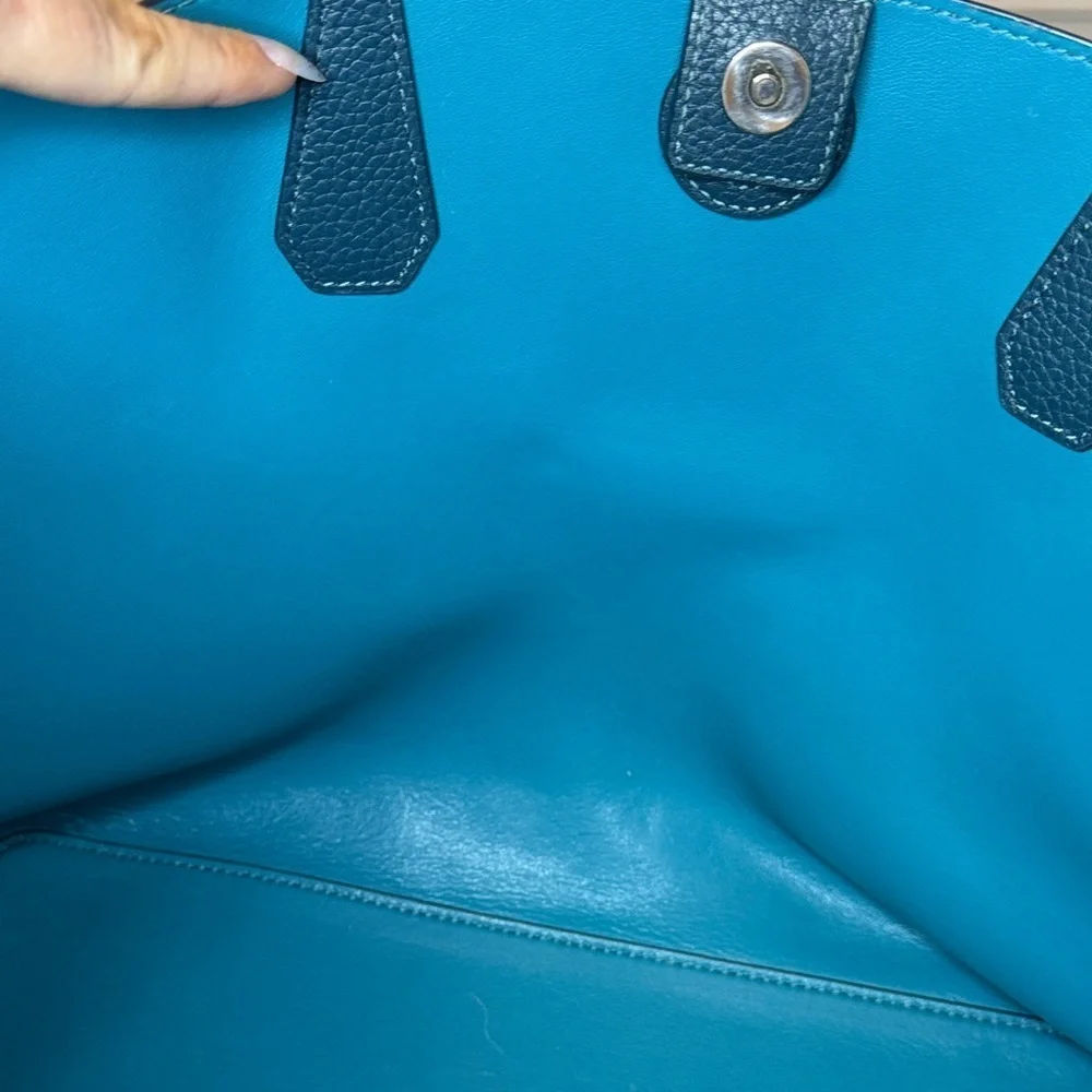 Tory Burch McGraw Tote Blue Yonder